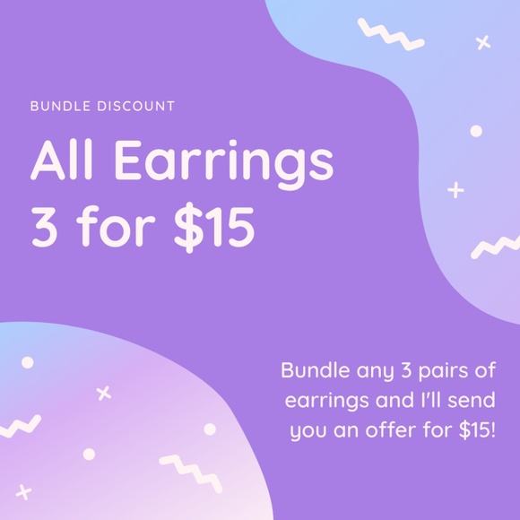 Earring Bundle Discount - Picture 1 of 1